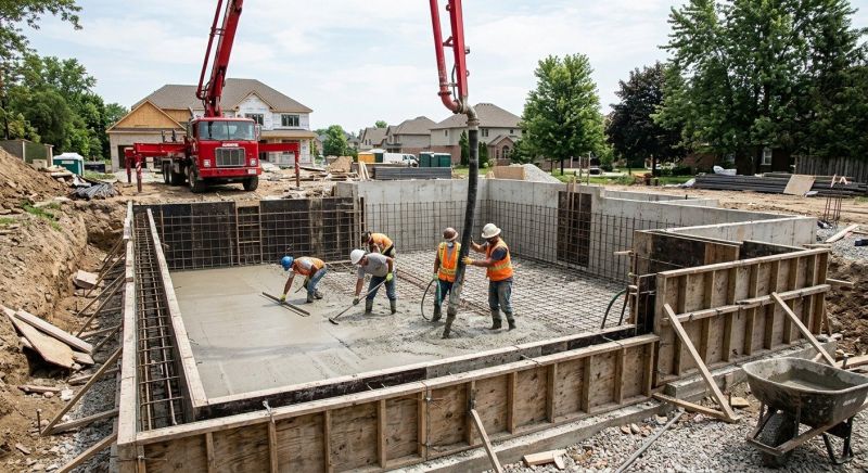 Basement Concrete Pouring in Fairfax County, VA
