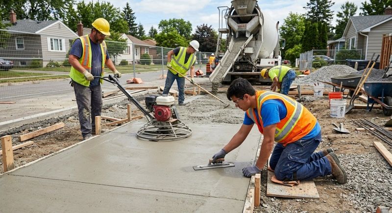 Cement Pouring Service in Fairfax County, VA