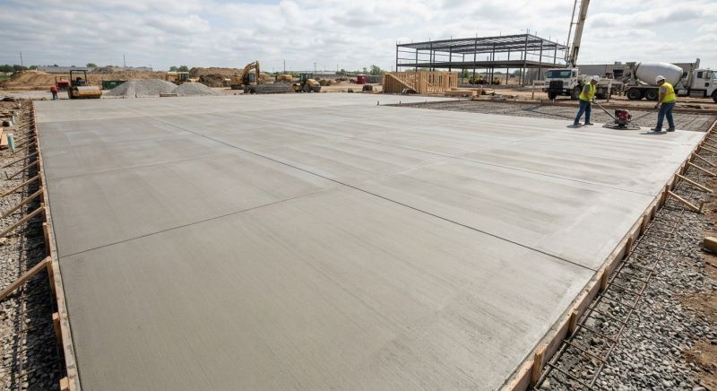 Commercial Slab Construction in Germantown, MD