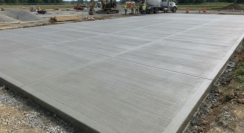 Commercial Slab Installation in Herndon, VA
