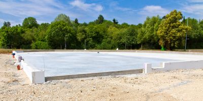 Commercial Slab Installation in Loudoun County, VA