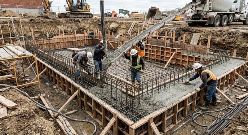 Concrete Basement Pouring in Fairfax County, VA