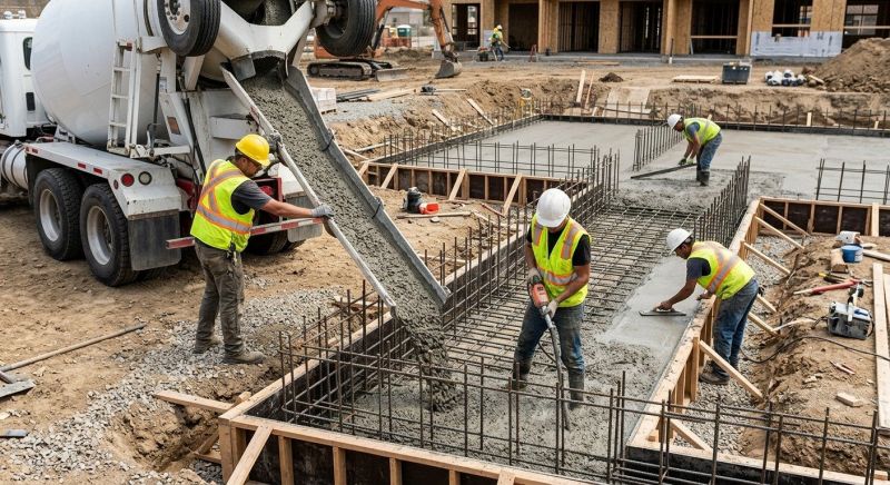 Foundation Wall Pouring in Upper Marlboro, MD